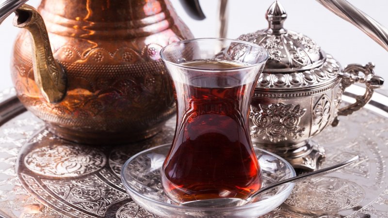 Чай в армудах в Азербайджане
