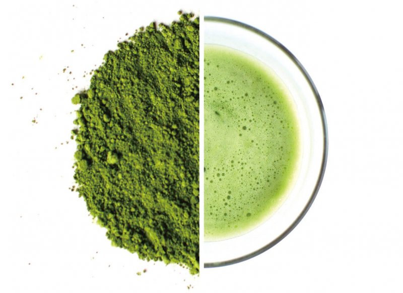 Зеленый порошковый чай маття