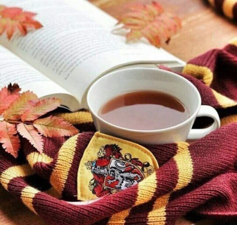 Осень уют Гарри Поттер