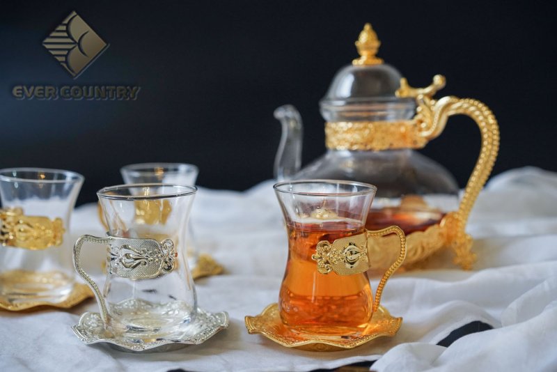Азербайджанский чайный сервиз армуды