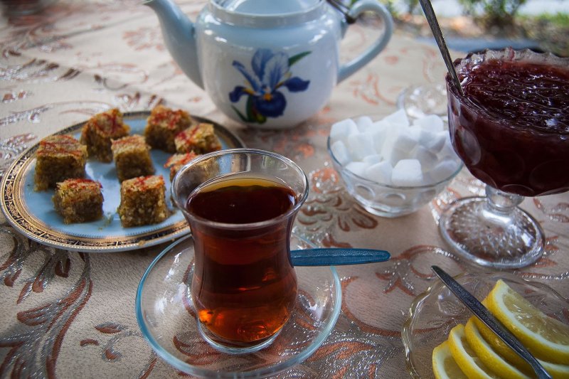 Азербайджан чай Чайхана