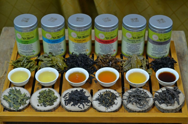 Разнообразие сортов чая