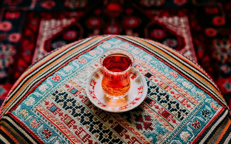 Оранжевый иранский чай