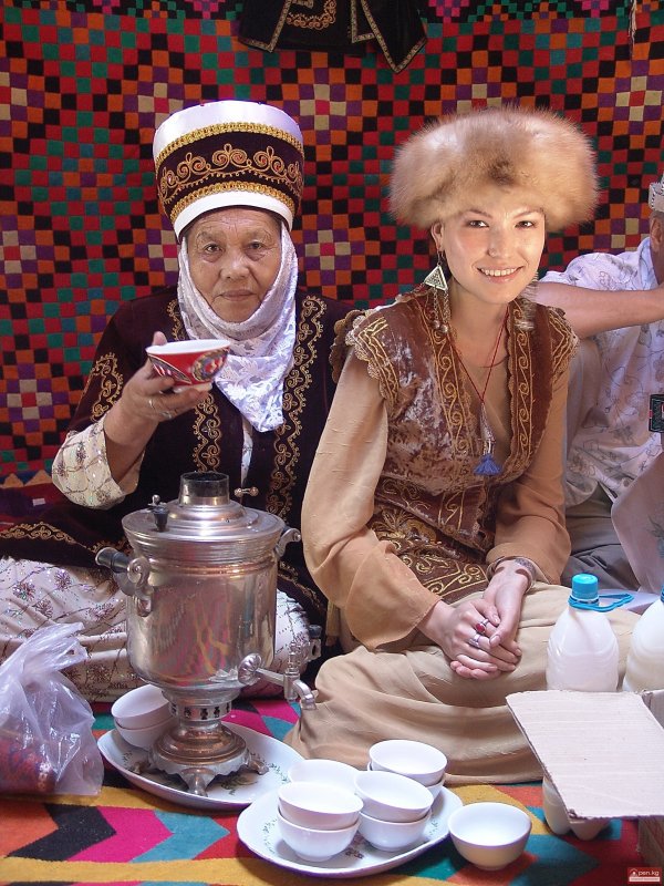 Чаепитие в Киргизии