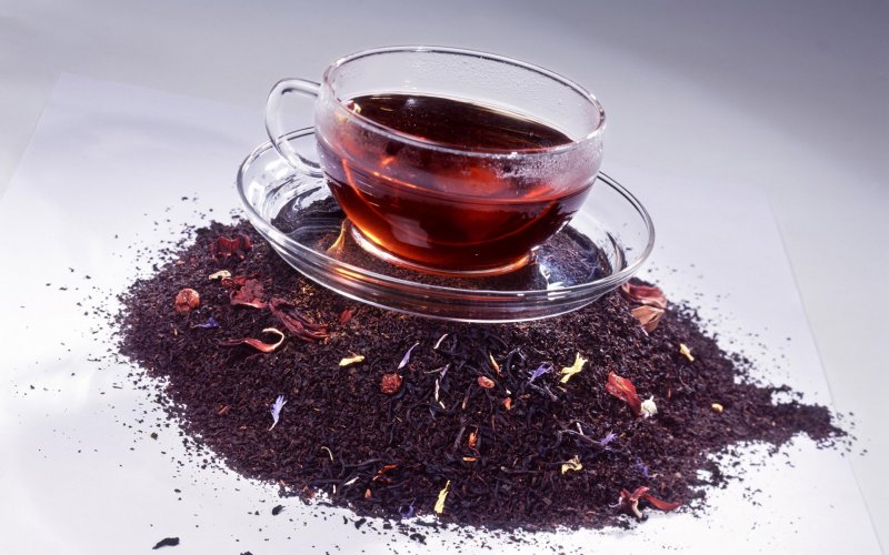 Красный чай ройбуш каркаде