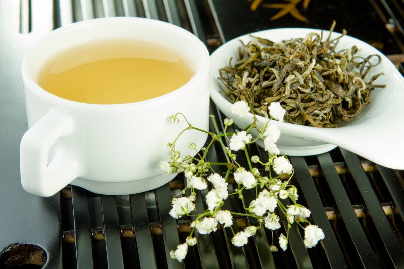 Чай зелёный элитный беловолосая обезьяна - бай Мао Хоу (Китай)