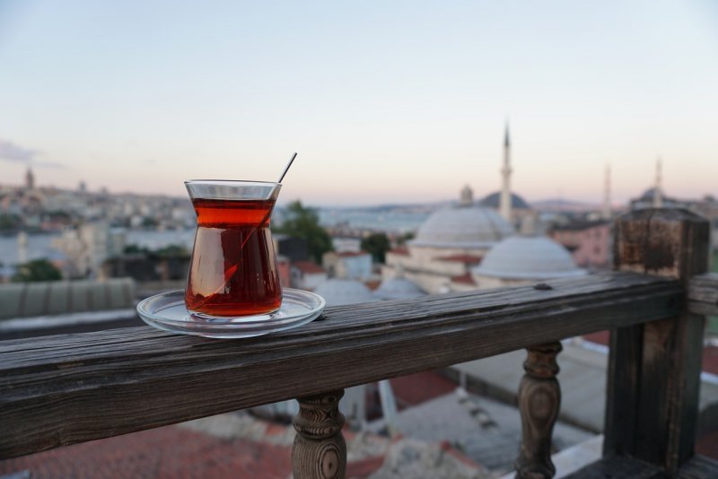 Стамбул чай Босфор