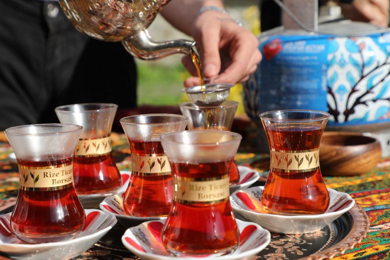 Азербайджан чай армуды самовар