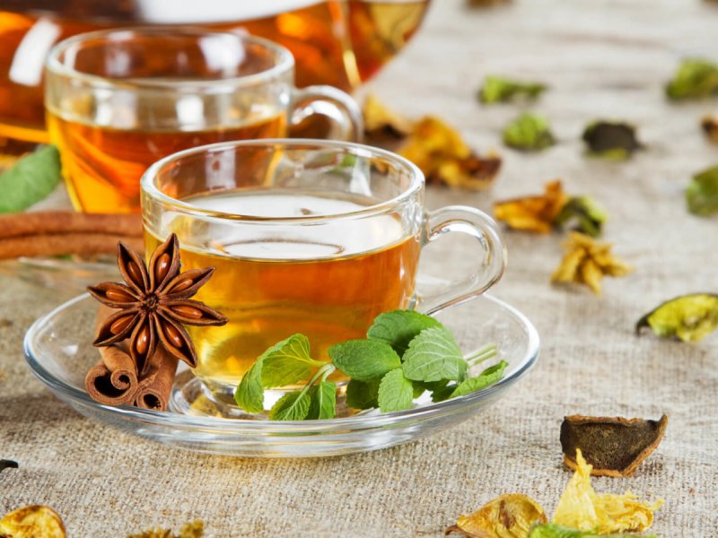 Травяной чай ароматный