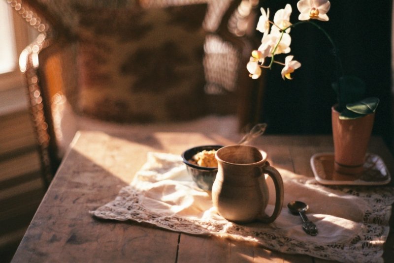 Уютное Весеннее чаепитие