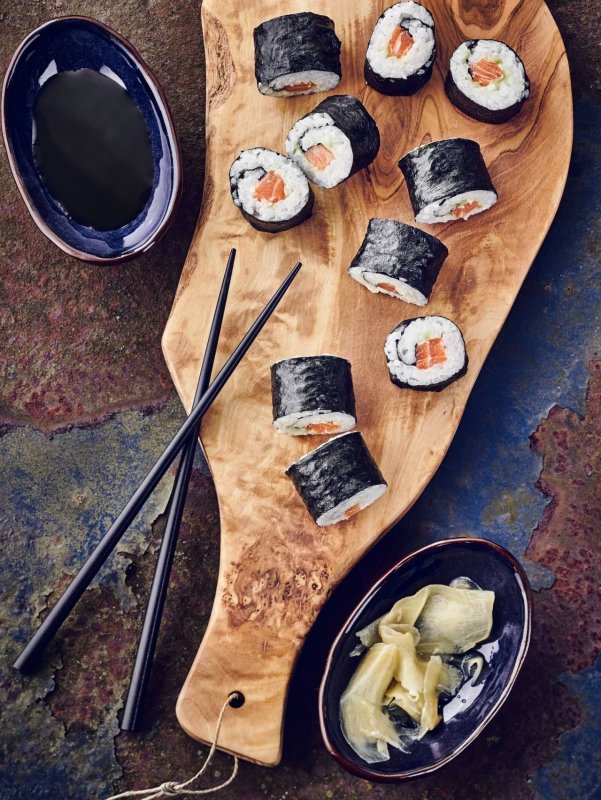 Фуд съемка суши