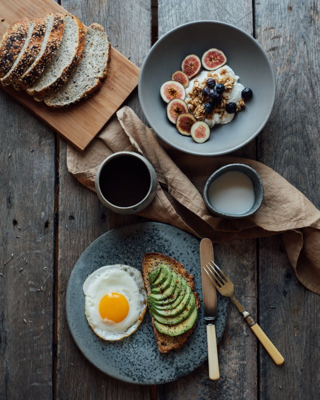 Завтрак в скандинавском стиле