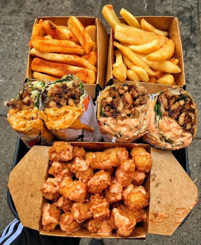 Уличная еда во Франции