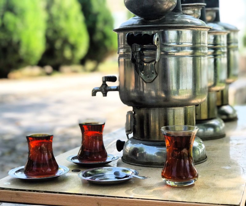 Турецкий самовар для чая