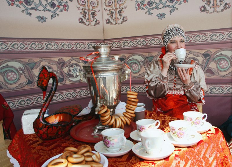 Традиционное русское чаепитие