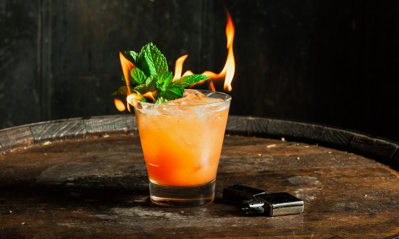 Огненный коктейль