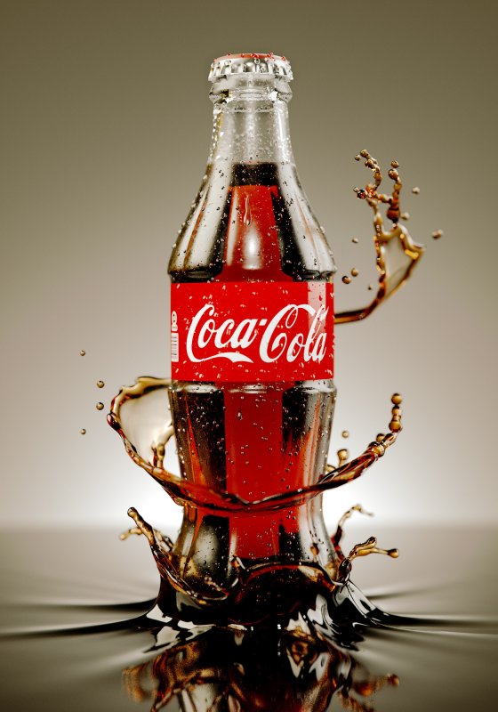 Летняя реклама Кока колы