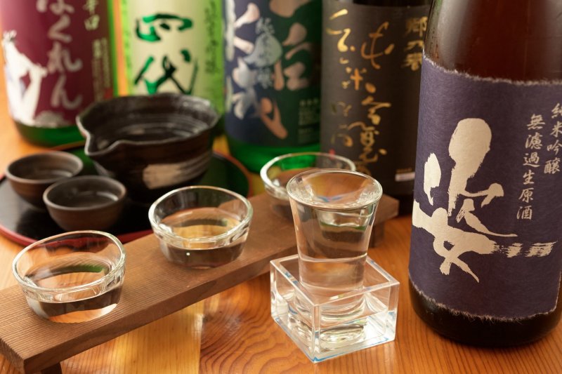 Разные напитки в Японии