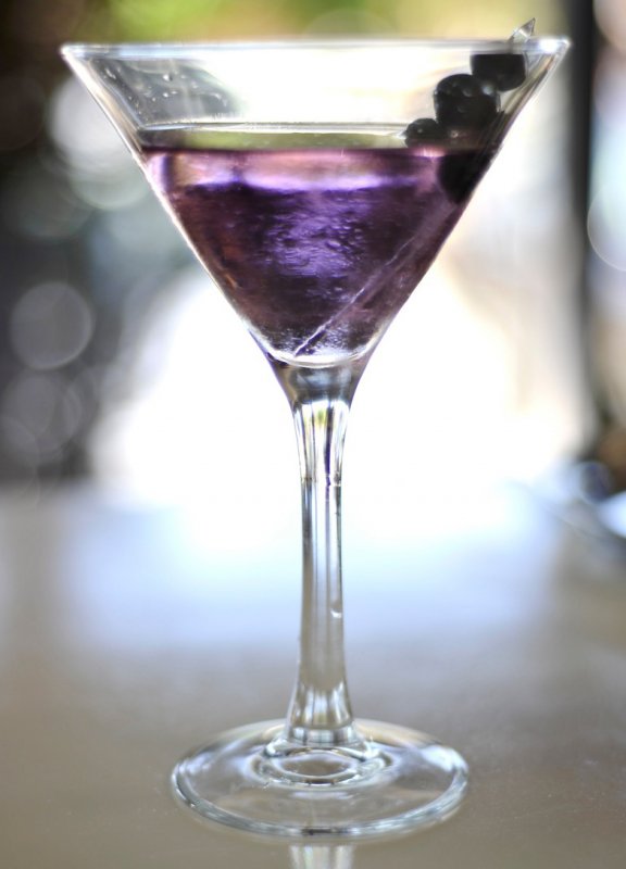 Фиолетовый напиток