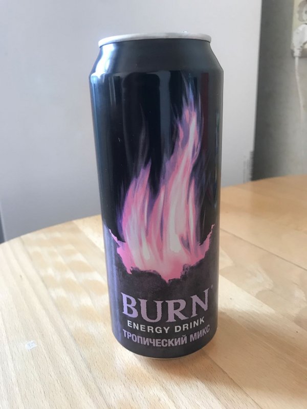 Burn энергетический напиток реклама