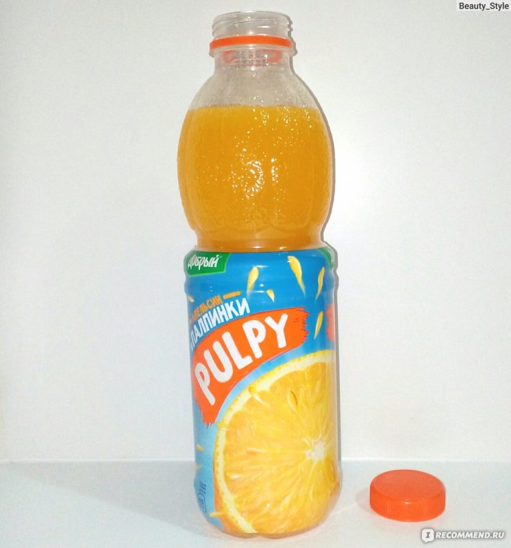Сок в бутылке Палпи