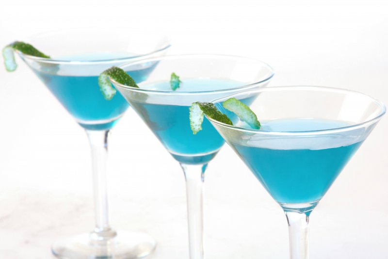 Голубая Маргарита коктейль