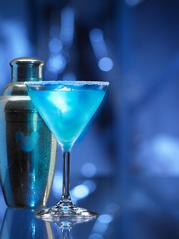 Ликер для коктейля голубая Лагуна