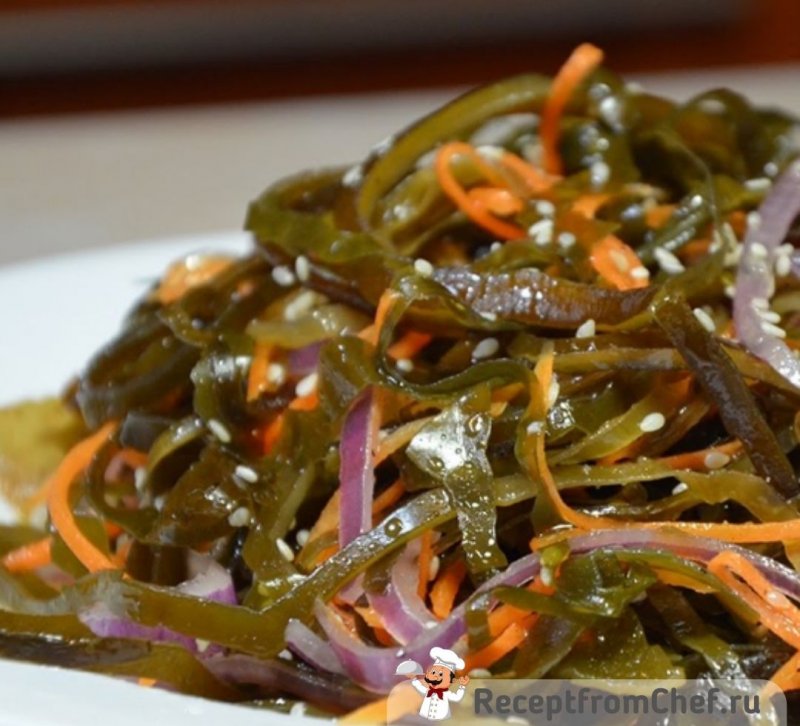 Ламинария салат из морской капусты