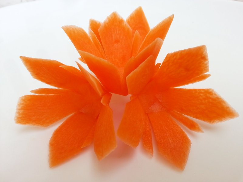 Карвинг морковь