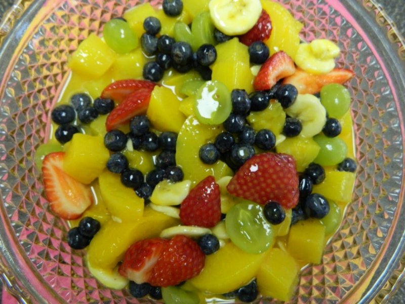 Витаминный фруктовый салат