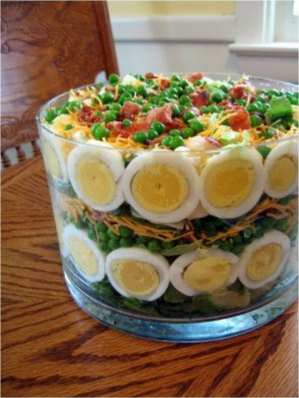 Красивые салатики на день рождения