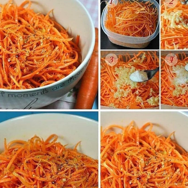 Корейская морковь для похудения