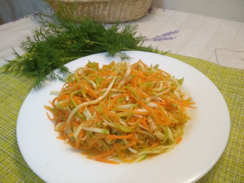 Морковь по корейски с кунжутом