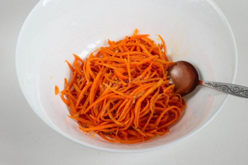 Салат из моркови по-корейски