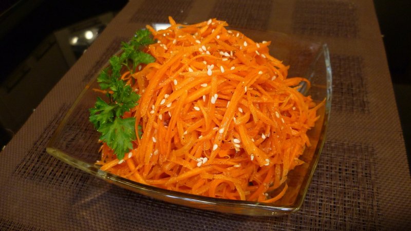 Салат Рыжик с морковью
