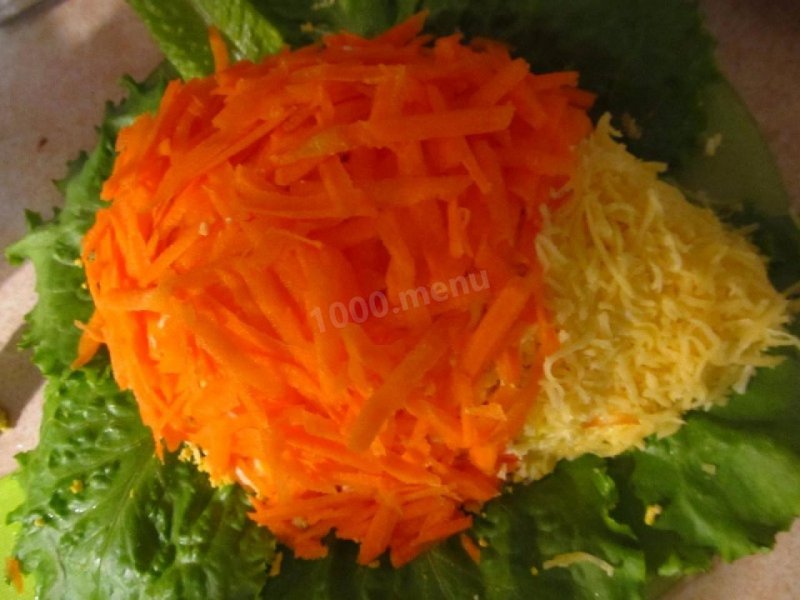 Салат Арабелла с корейской морковью