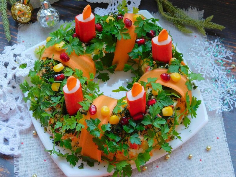 Рождественский салат