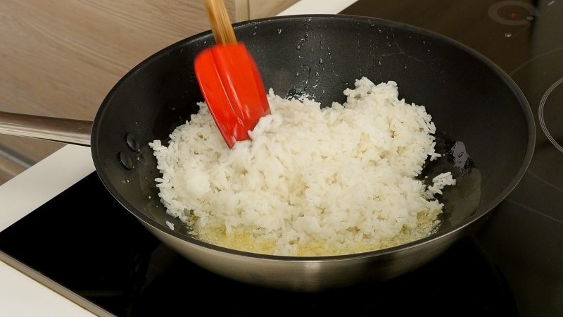 Рис варится