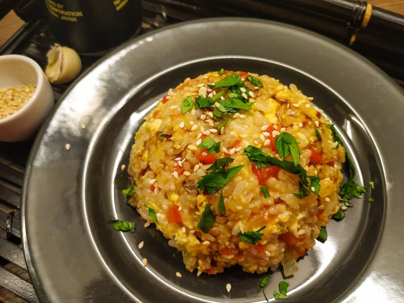 Корейская кухня блюда с рисом