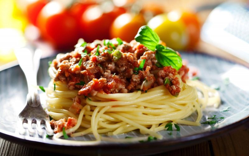 Спагетти с орегано