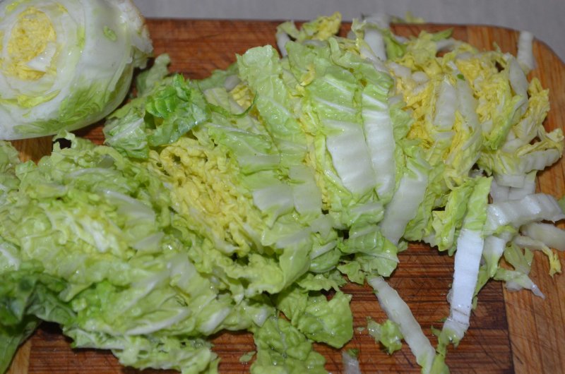 Красивая подача капустного салата