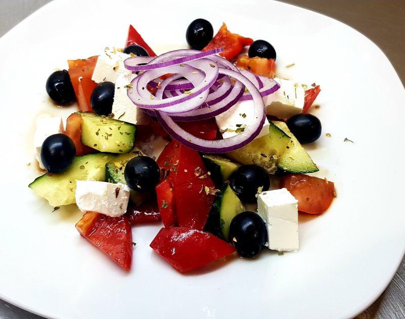Греческий салат домашний