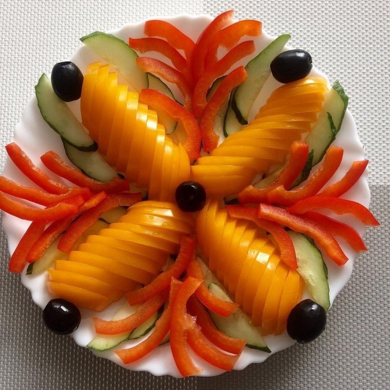 Овощная тарелка