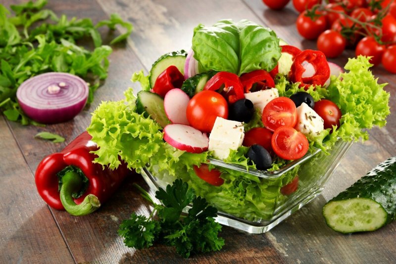 Шикарный овощной салат