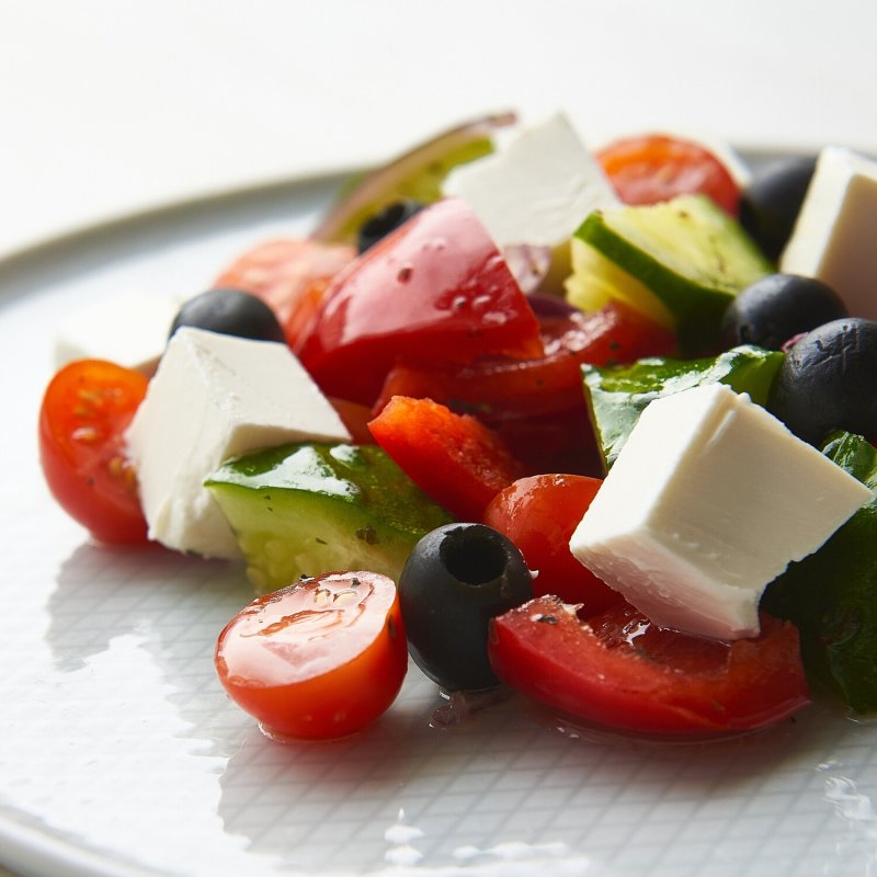Греческий салат Ингредиенты классический