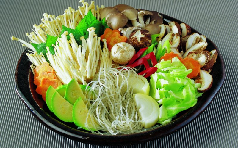 Японские блюда из овощей
