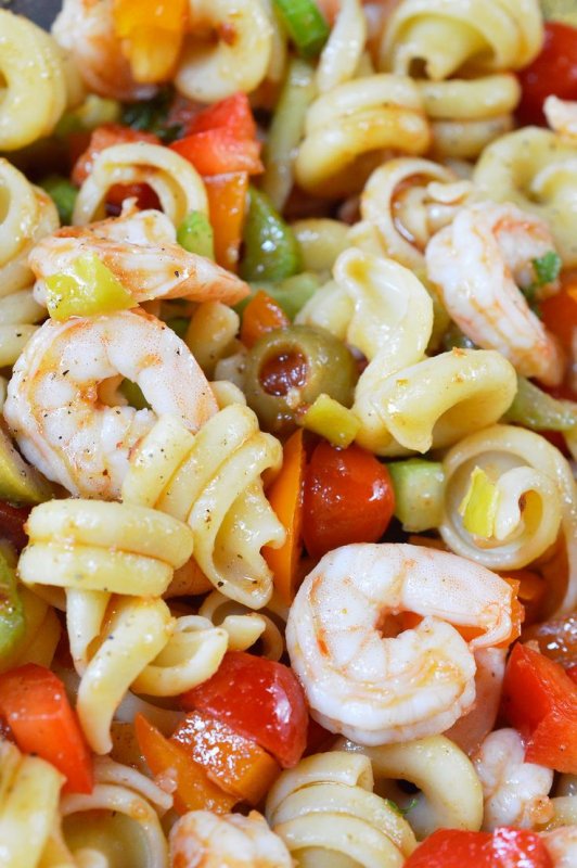Shrimp pasta Salad
