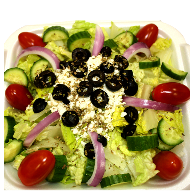 Греческий салат селфи