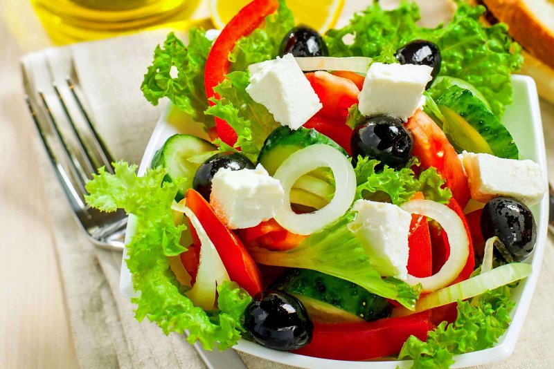 Букет греческий салат