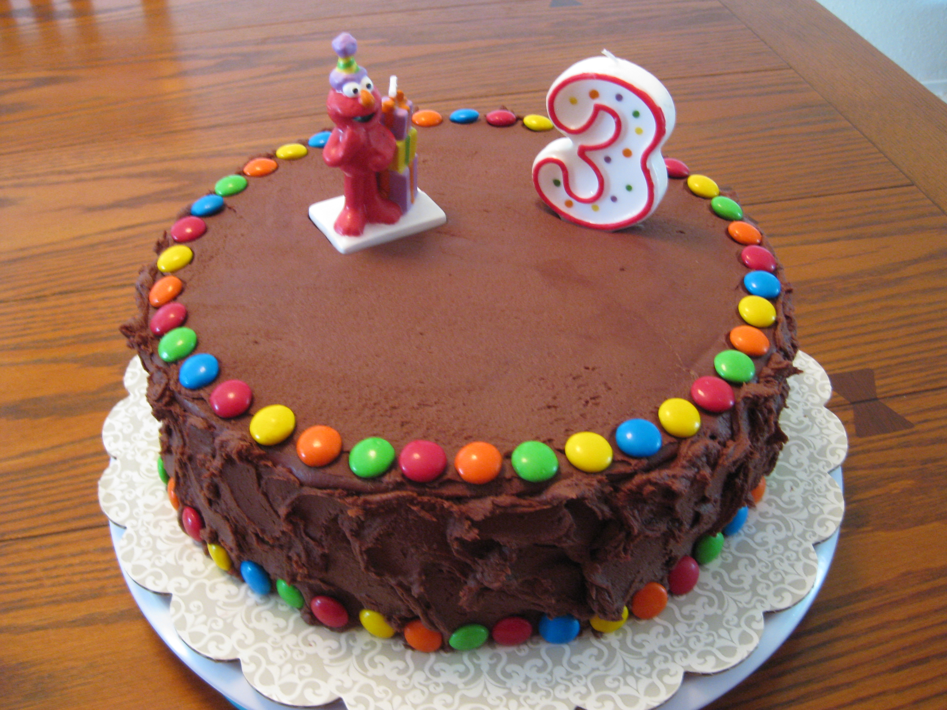 Украшение торта для ребенка 3 года